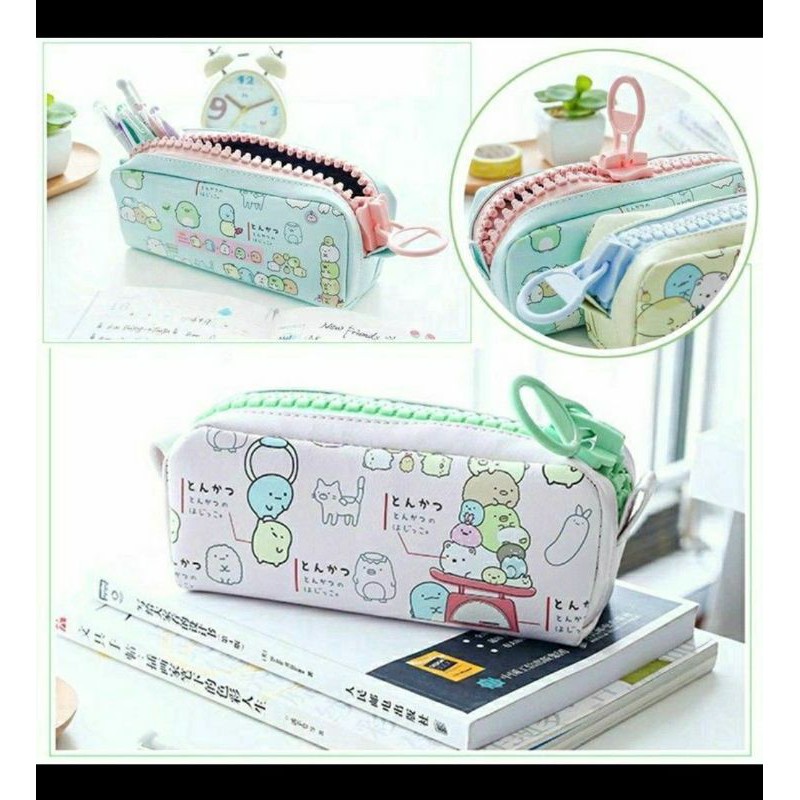 Bóp viết da in hình