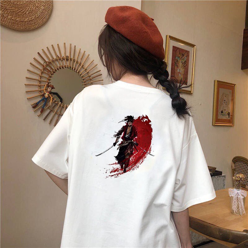 Áo thun tay lỡ nữ form rộng Samurai form rộng vải dày mịn 2020T1853