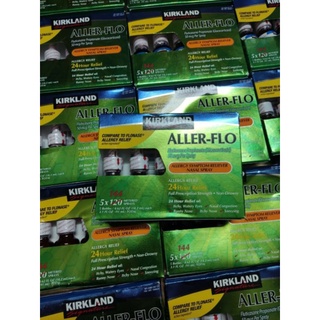 (Date 2025) Xịt mũi Kirkland Aller flo 18.2ml Hàng Mỹ