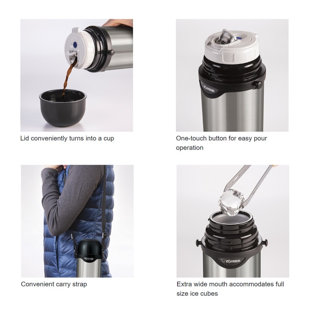 Bình giữ nhiệt Thái Zojirushi SJ-TG08-XA dung tích 800ml