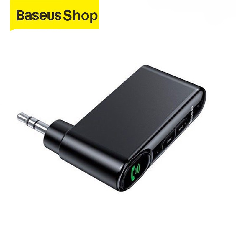 Bộ thu phát Bluetooth Receiver dùng cho xe hơi Baseus Qiyin AUX ( Car AUX 3.5mm Bluetooth Receiver/ Adapter)