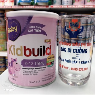 Sua Kidbuil HMO 400g dành cho trẻ 0-12 tháng là sản phẩm dinh dưỡng cao năng lượng , đạm , Dha , HMO cao giup bé hâp thu