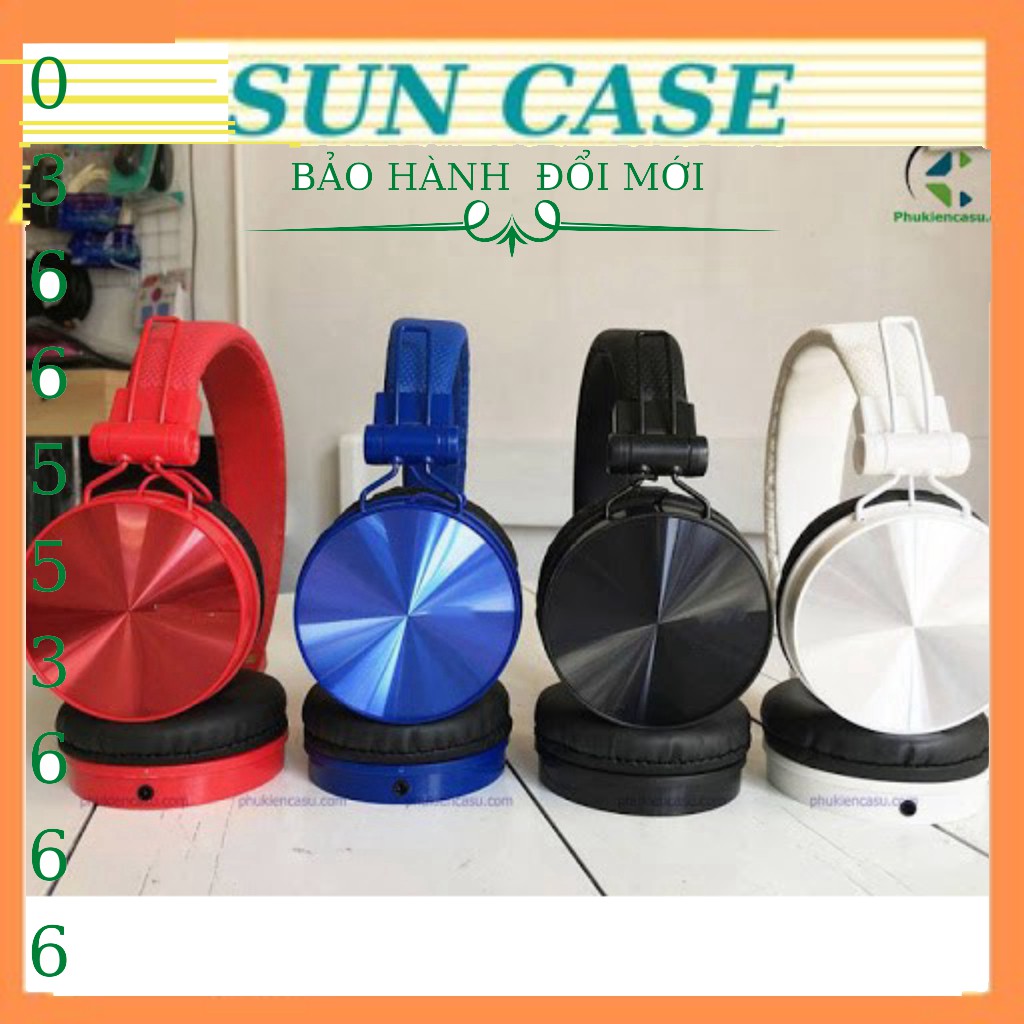 Tai nghe chụp tai Extrabass, tai phone có mic cho điện thoại, máy tính, laptop ... Beetech