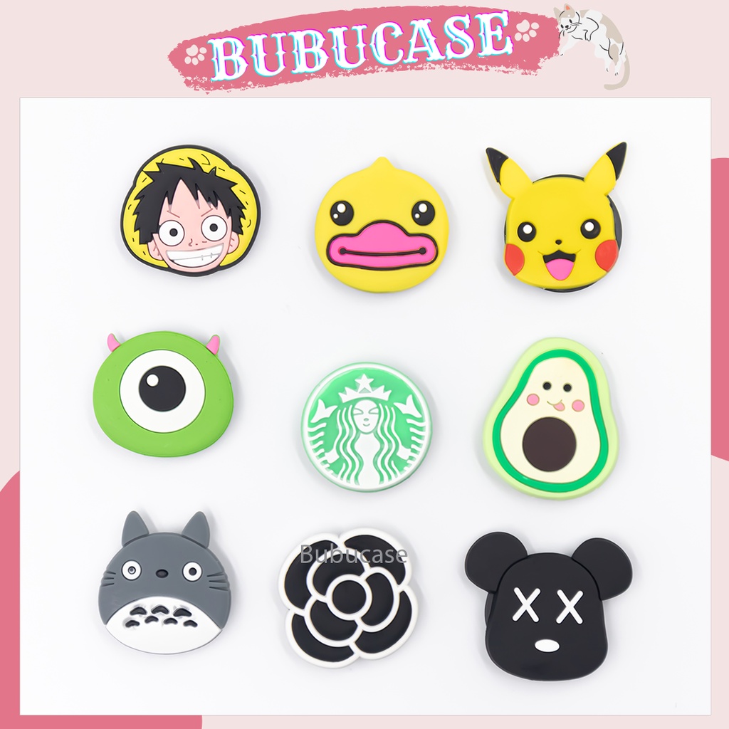 Giá đỡ dán mặt lưng/ Chống lưng điện thoại/ Popsocket xinh xắn, nhiều màu sắc, hình dáng hoạt hình dễ thương