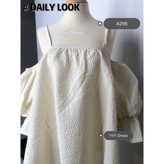 Đầm trễ vai tay bồng tiểu thư April clothing