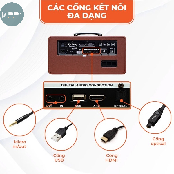 Loa karaoke xách tay Arirang MB2 - Chính hãng