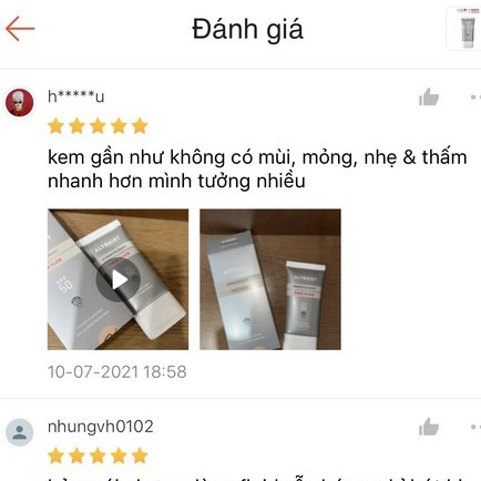 Kem Chống Nắng Altruist Dermatologist Face Fluid SPF 50 50ml