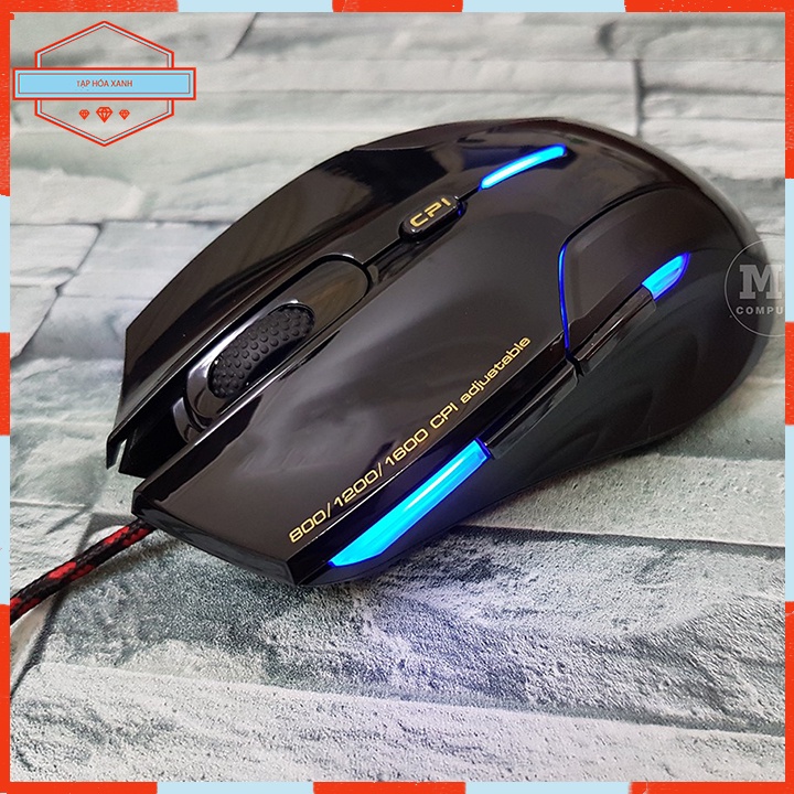 Chuột Máy Vi Tính Laptop PC Gaming Có Dây NEWMEN N500 PLUS Usb Chính Hãng Mouse Chuyên Game