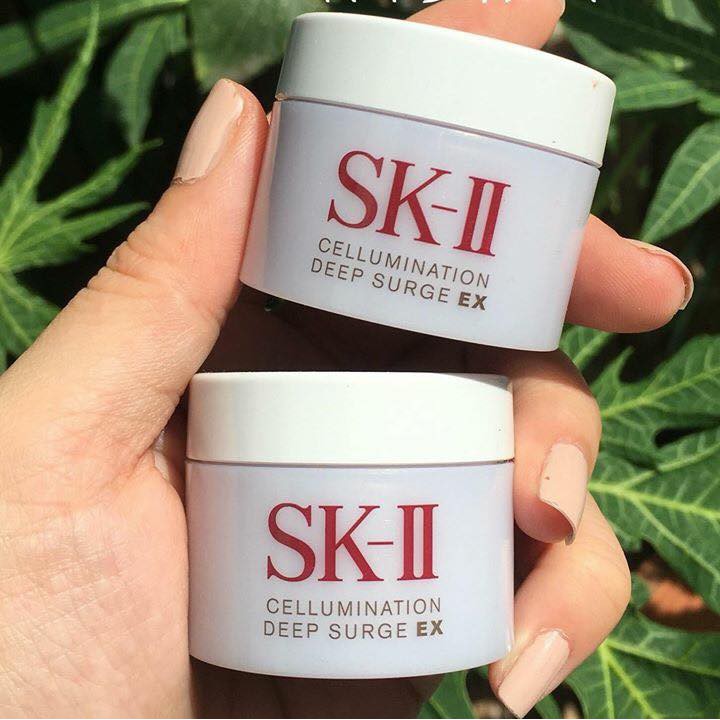 Kem dưỡng SKII Cellumination Deep Surge EX (dưỡng căng bóng + trắng sáng da)  HŨ 15G