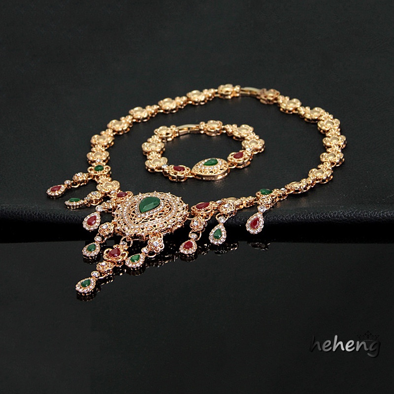 Bộ Trang Sức 4 Món Mặt Hình Giọt Nước Thời Trang Cho Nữ