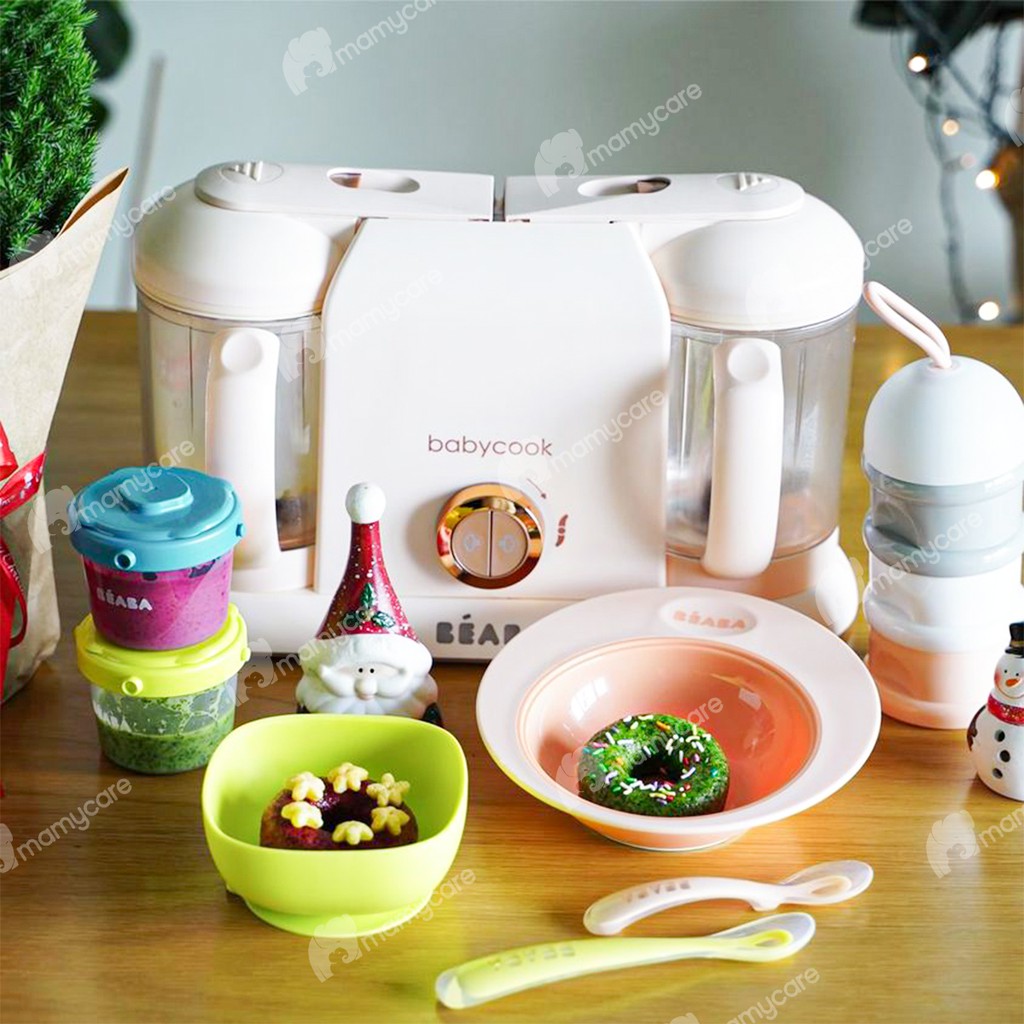 Máy hấp xay đôi đa năng Babycook Duo Béaba chế biến đồ ăn dặm cho bé - MAMYCARE