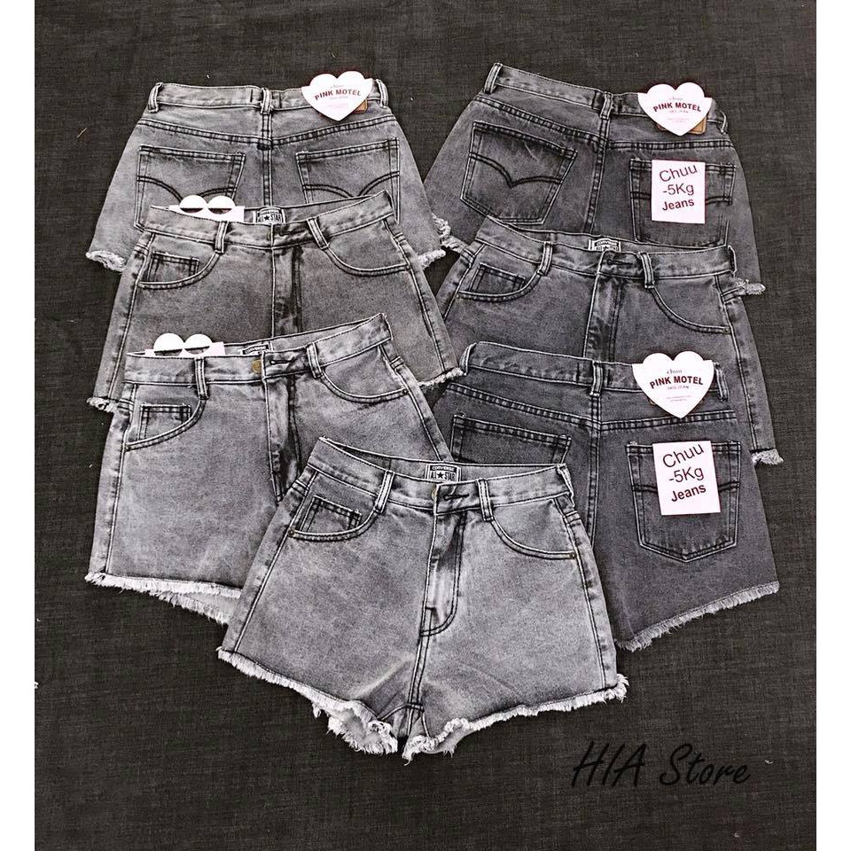 Quần Short Jean Nữ