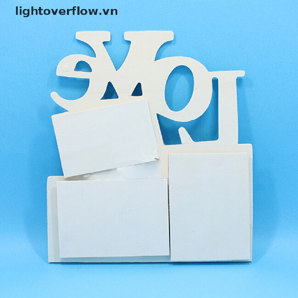 Khung Ảnh Rỗng Hình Trái Tim Trang Trí Nhà Cửa DIY