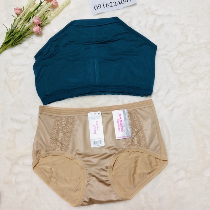 Set 5 Quần lót nữ lưng cao cotton chất xịn, quần chíp nâng mông cao cấp
