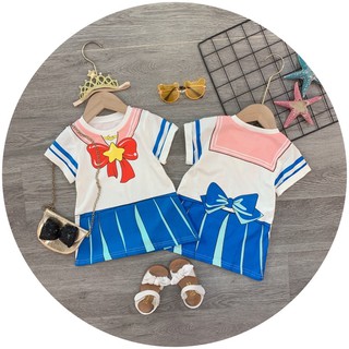BG436- VÁY COTTON THUỶ THỦ