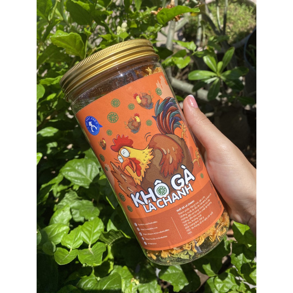 Khô Gà Lá Chanh 220g Đệ Nhất Khô ngon dai thơm cay nhẹ, đồ ăn vặt vừa ngon vừa rẻ, Đặc Sản Phan Thiết | BigBuy360 - bigbuy360.vn