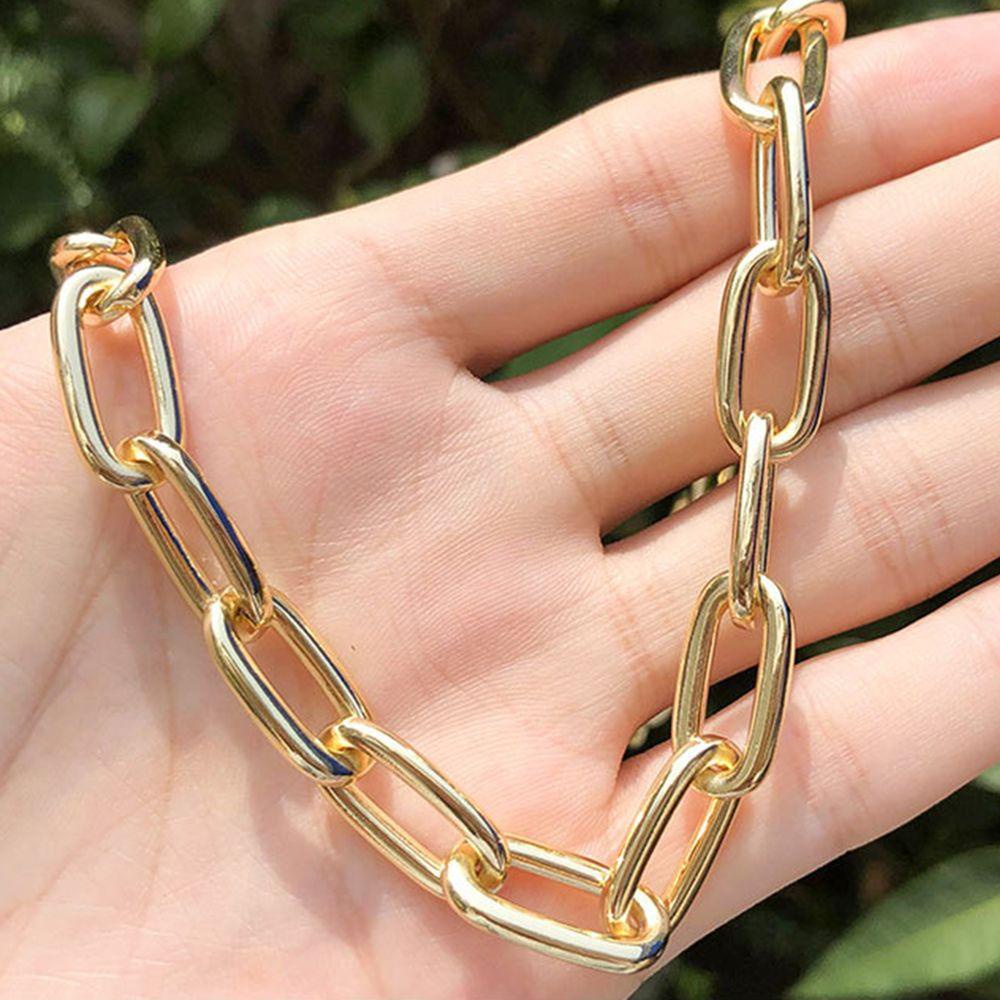 Vòng Đeo Cổ Bằng Dây Xích Dày Dặn Phong Cách Hip Hop Cổ Điển Thời Trang Cho Nam Và Nữ