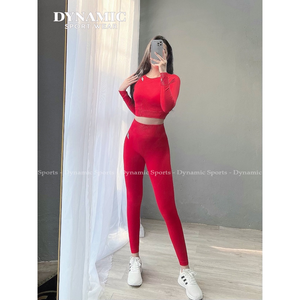 Set dài tay thể thao tập Gym, Yoga, Aerobic nữ Doyoueven