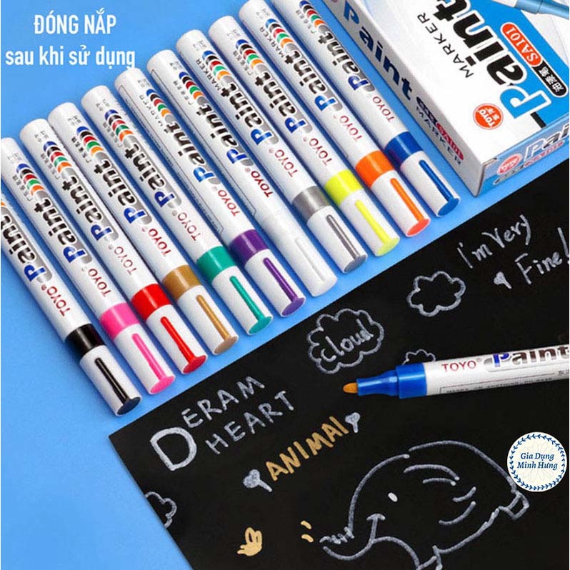 Bút sơn TOYO Paint Marker SA101 - Bút repaint [BÚT LÔNG]