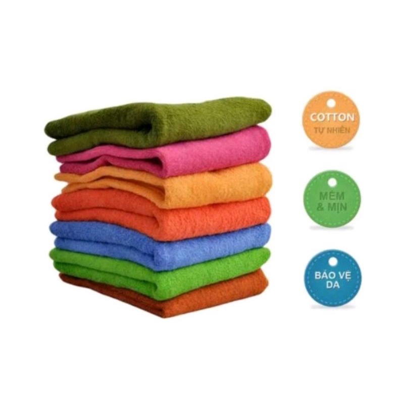 Khăn tắm 50×100cm cotton cao cấp Thái Thịnh,siêu mềm mịn cho da