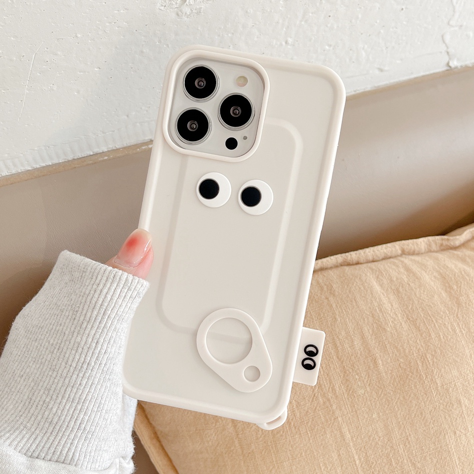 Ốp Điện Thoại Silicon Mềm Hình Biểu Cảm 3D Cho Iphone 14 pro max 14 plus 13 12 11 pro max xs max xr x 7 8 6 6s plus