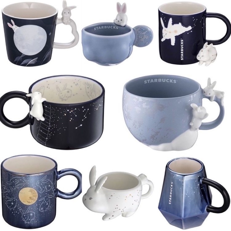 TỔNG HỢP CỐC SỨ/ LY VÀ BÌNH GIỮ NHIỆT THUỘC BST STARBUCKS TRUNG THU MID - AUTUMN