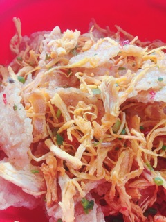 1KG Cơm cháy chiên mắm lắc khô gà
