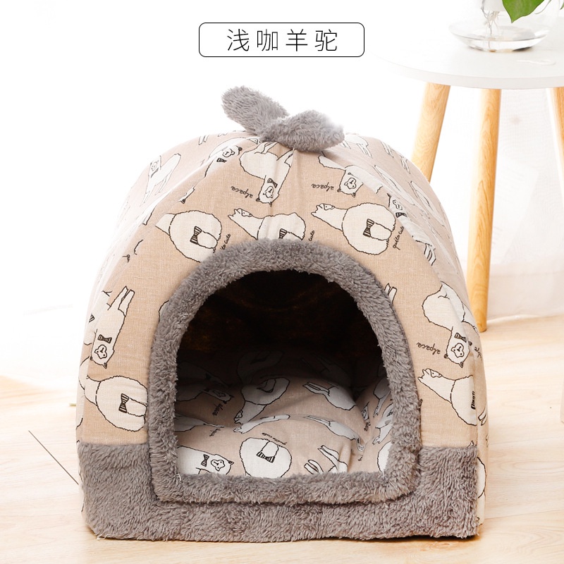 nhà ngủ tam giác cho chó mèo