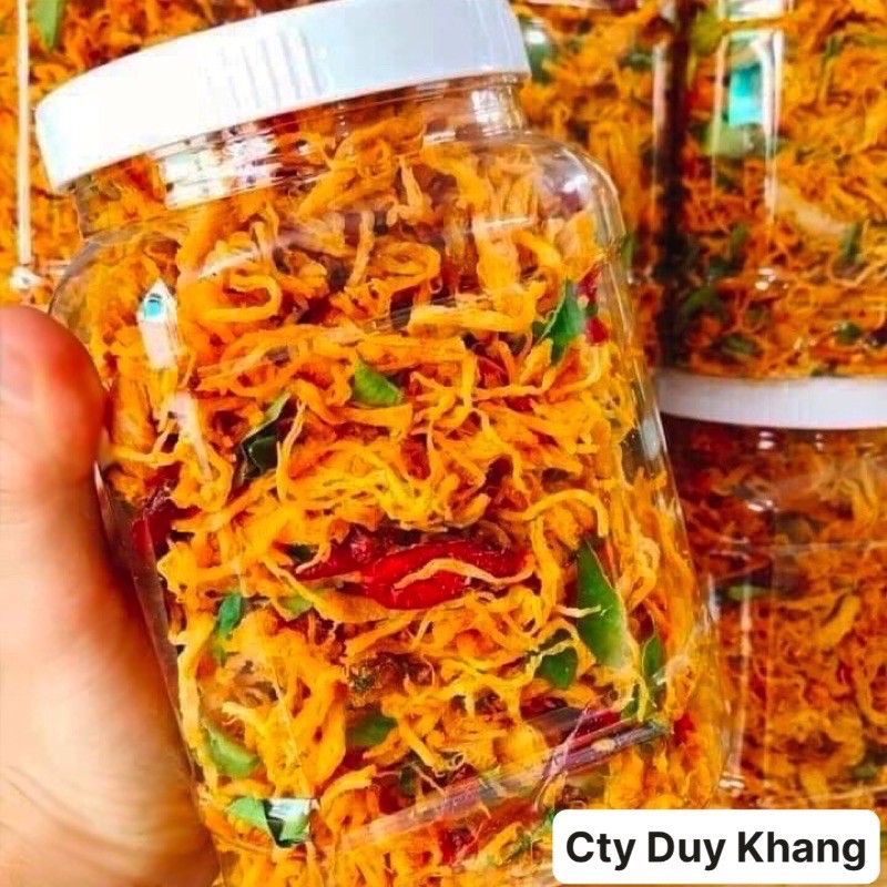 Khô Gà Lá Chanh Loại 1 Siêu Ngon 1KG 2 Hộp 500GR