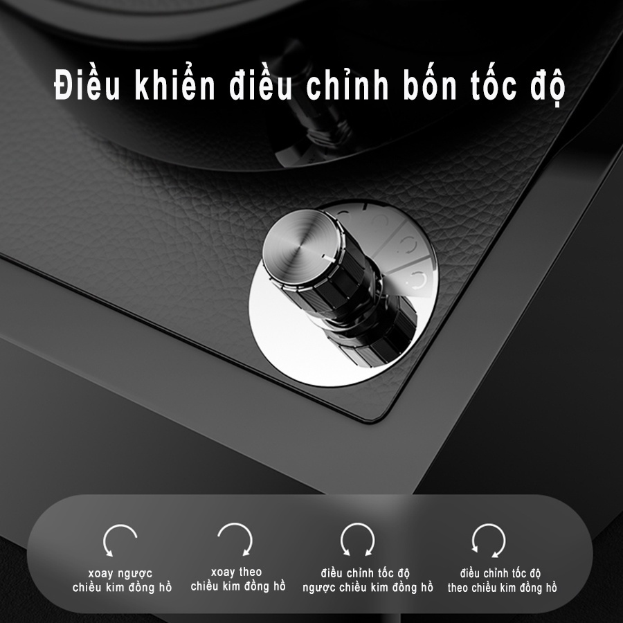 Hộp Xoay Đồng Hồ Cơ - Tủ Lắc Lên Cót Đồng Hồ Tự Động Quay Cao Cấp [BH 2 Năm]