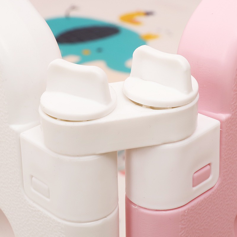 [VBABY30KQ] Quây cũi gấp gọn mẫu mới 2022 -  hình con cá (Tặng 100 Bóng + 1 Thảm Hai Mặt + Giỏ Đựng Bóng)