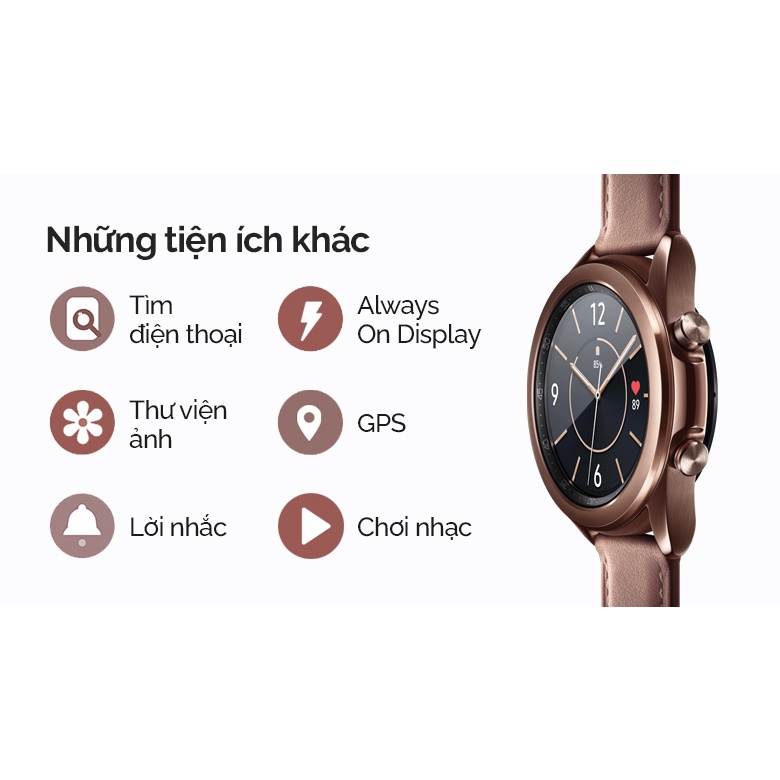 Đồng hồ Thông Minh Samsung Galaxy Watch 3 Bluetooth - Hàng Chính Hãng
