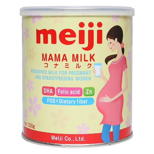 Sữa Bột Meiji Mama Milk Dành Cho Bà Bầu Mang Thai (Hộp 350g)