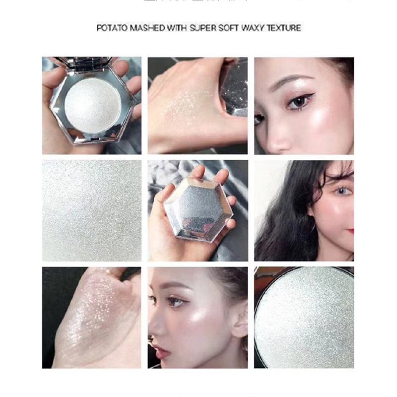 Phấn phủ dạng bột nén trang điểm bắt sáng ánh kim cương ngọc trai giúp làm sáng đa năng | BigBuy360 - bigbuy360.vn