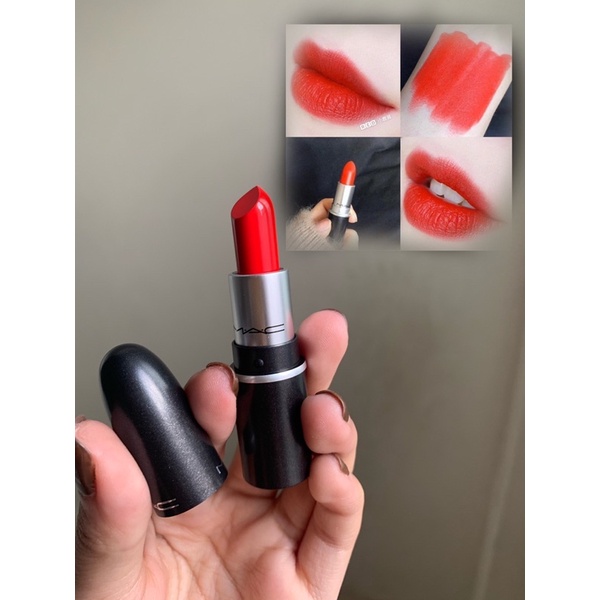 (Bill)Son MAC mini RUBY WOO/CHILI/Lady Danger/ Relentlessly/ russian red minisize 1,8g