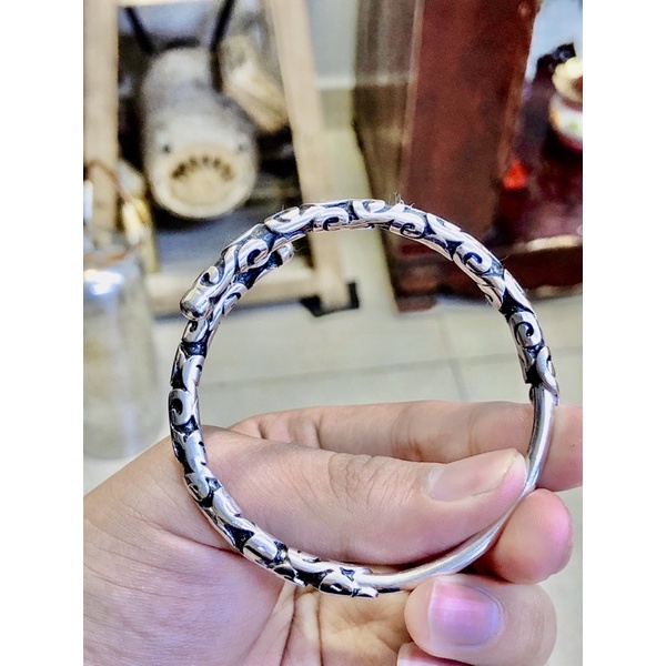 Lắc tay bạc gậy như ý ngộ khỉ Bạc nguyên chất thái Nặng 1cây Sđt/zalo0858871899 #tiembacngoclan