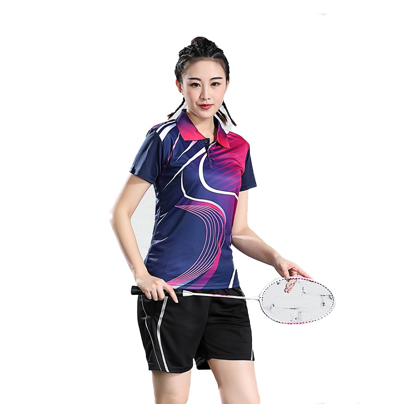 Bộ Đồ Thể Thao Tay Ngắn Nhanh Khô Thời Trang Mùa Hè Cho Nữ