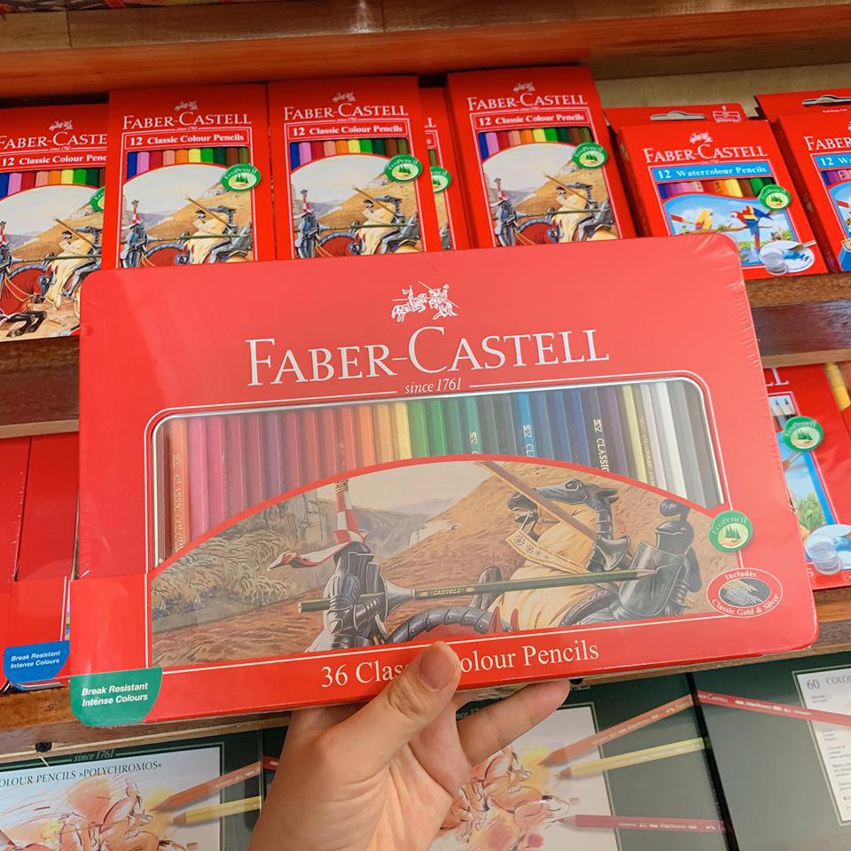 Chì màu khô Faber Castell