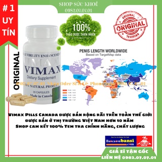 Vimax Pill Uy Tín Trên Toàn Thế Giới - Thực Phẩm Viên Uống Bổ Sung Tăng Cường Sinh Lý, Tăng Kích Thước Dương Vật Cho Nam