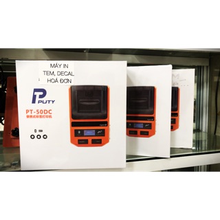 Máy in cầm tay PT50( in hoá đơn, decal,tem)