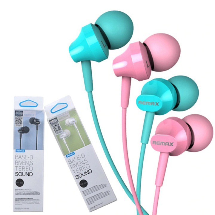 Tai Nghe Nhét Tai Remax RM-501 Có Micro Đàm Thoại