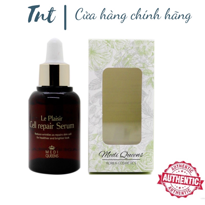 Serum Tái Tạo Tế Bào, Làm Mờ Vết Nhăn MediQueens Le Plaisir Cell Repair Serum Hàng Nhập Khẩu Chính Hãng (50g)