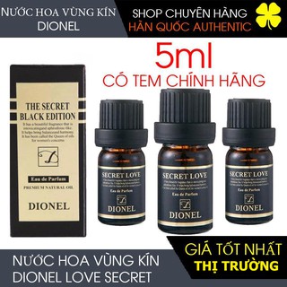 Nước Hoa Vùng Kín DIONEL SECRET LOVE 5ml