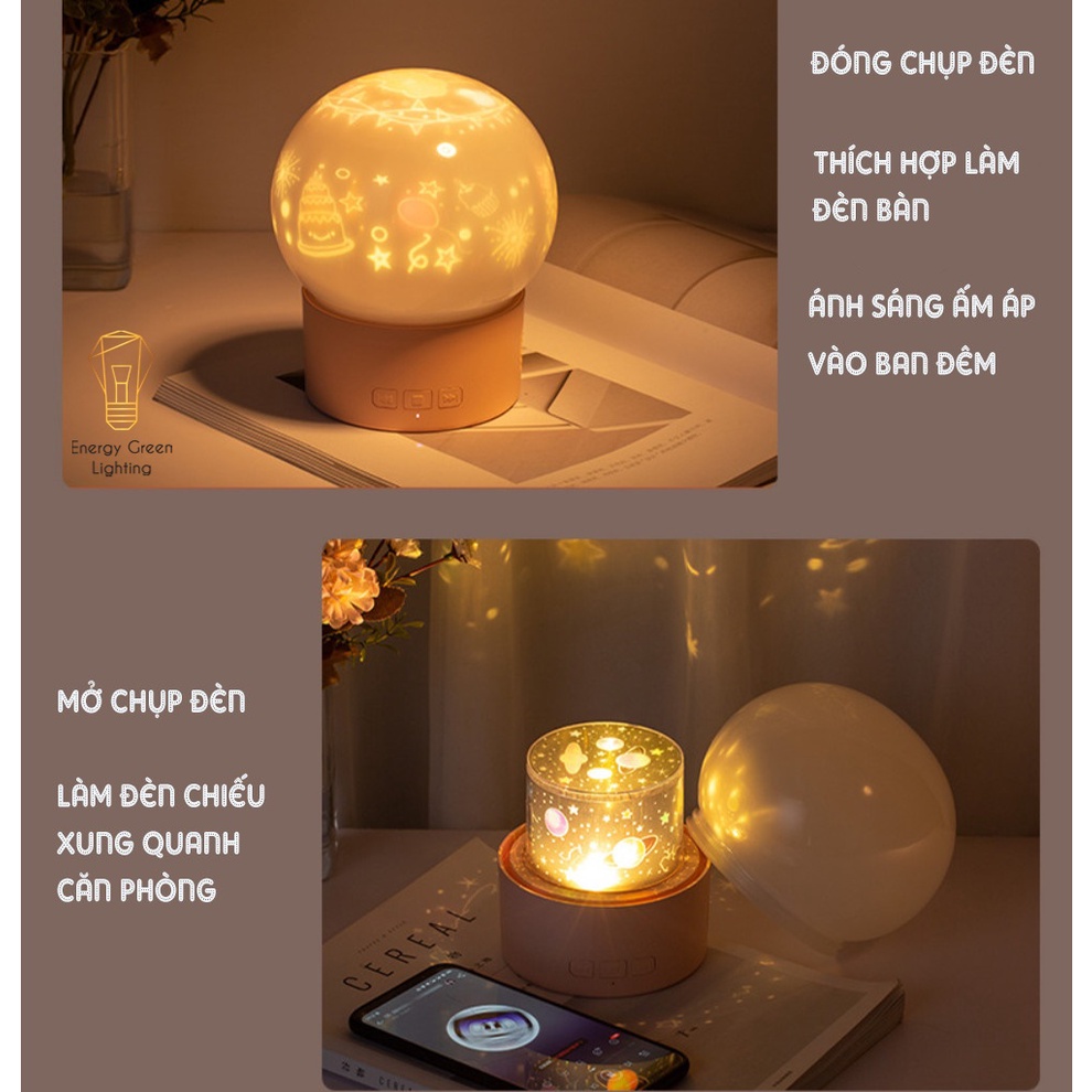 [SIÊU HOT] Đèn Ngủ Energy Green Lighting  Chiếu Sao,Cổ Tích,Đại Dương,Sinh Nhật GXZ-TD2 - Lung Linh - Đẹp Mắt