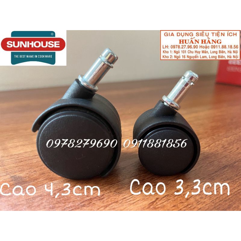 BÁNH XE QUẠT ĐIỀU HOÀ SUNHOUSE SHD7718 SHD7713 SHD7714 SHD7719 SHD7720 SHD7721 SHD7722 SHD7723 SHD7724 SHD7725 SHD7738