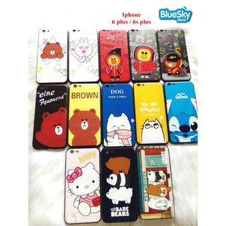 Ốp lưng Iphone 6 Plus / 6s Plus hoạt hình cute nhiều mẫu