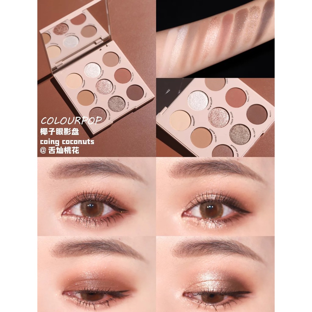 Bảng phấn mắt Colourpop Going Coconuts | BigBuy360 - bigbuy360.vn