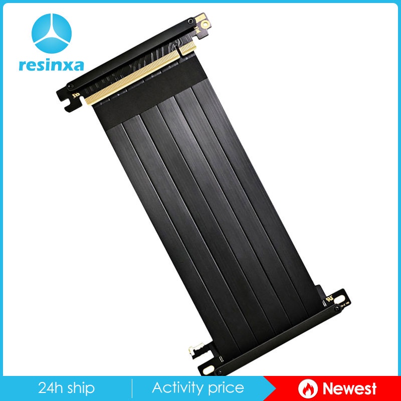 Universal Full 0 PCIE X16 Riser Card Extension - Cáp nối dài 180 3.0 - có Antijam cho