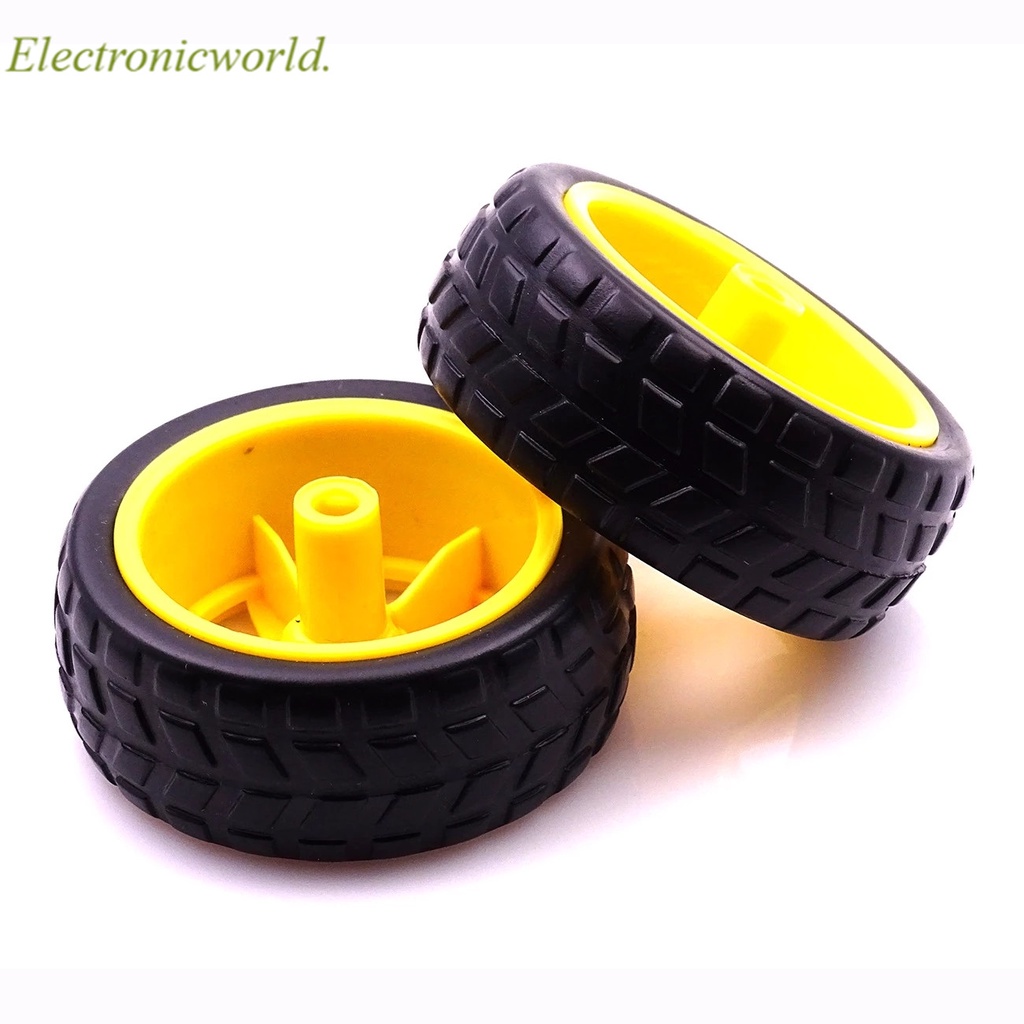 Động cơ bánh xe thông minh tự làm cho xe robot điều khiển từ xa