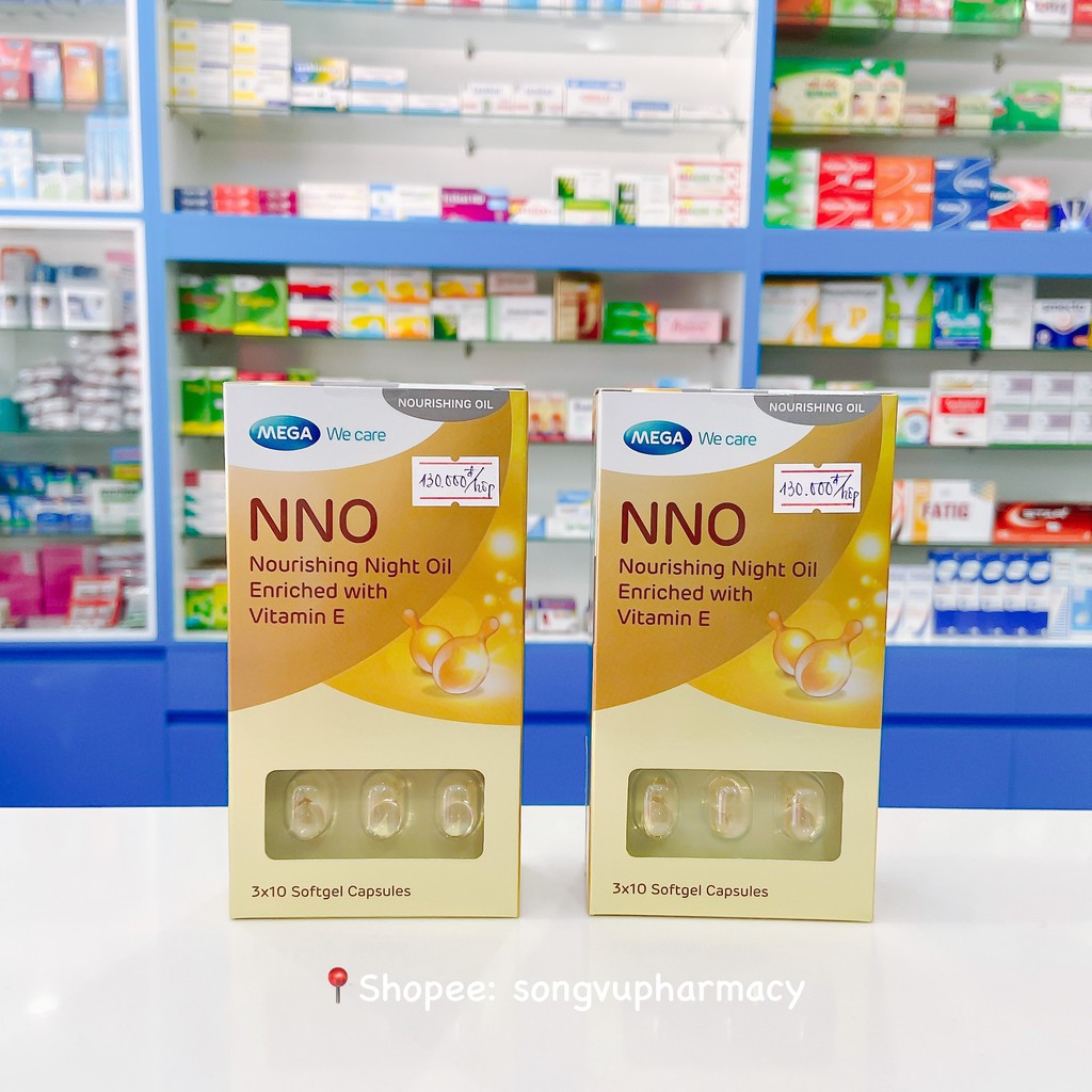 Serum Dưỡng Trắng Da, Mờ Thâm, Dưỡng Ẩm, Chống Lão Hóa NNO Vite Và NNO Vitamin E Hộp 30 Viên | BigBuy360 - bigbuy360.vn